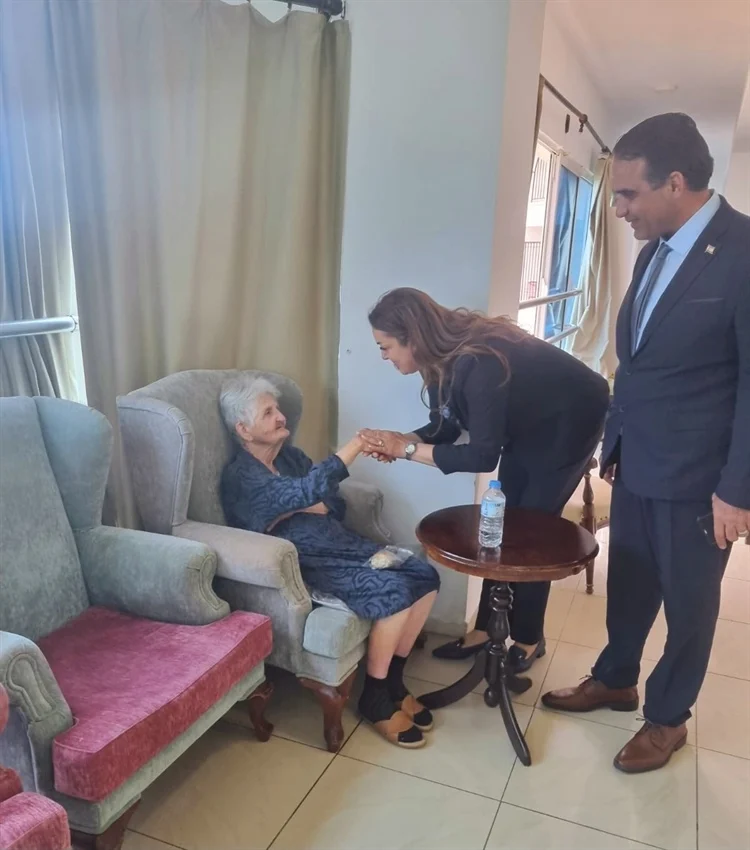 Kalkanlı Yaşam Evi’nde bayram ziyareti