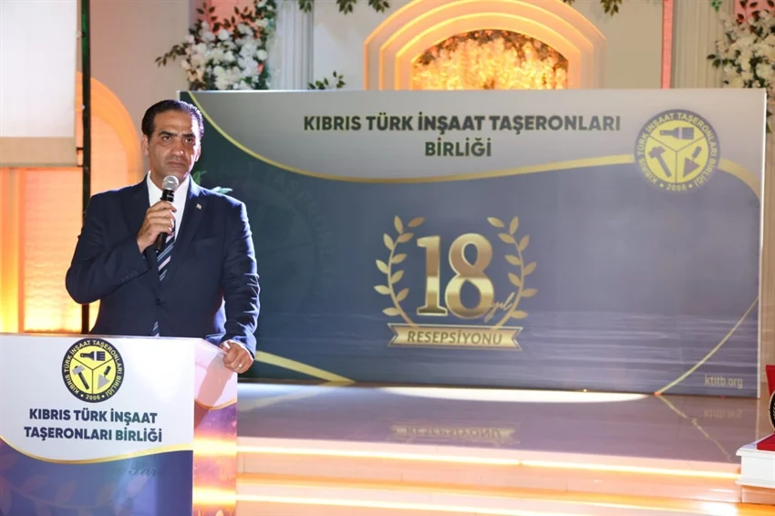 İnşaat Taşeronları Birliği resepsiyonuna katılım