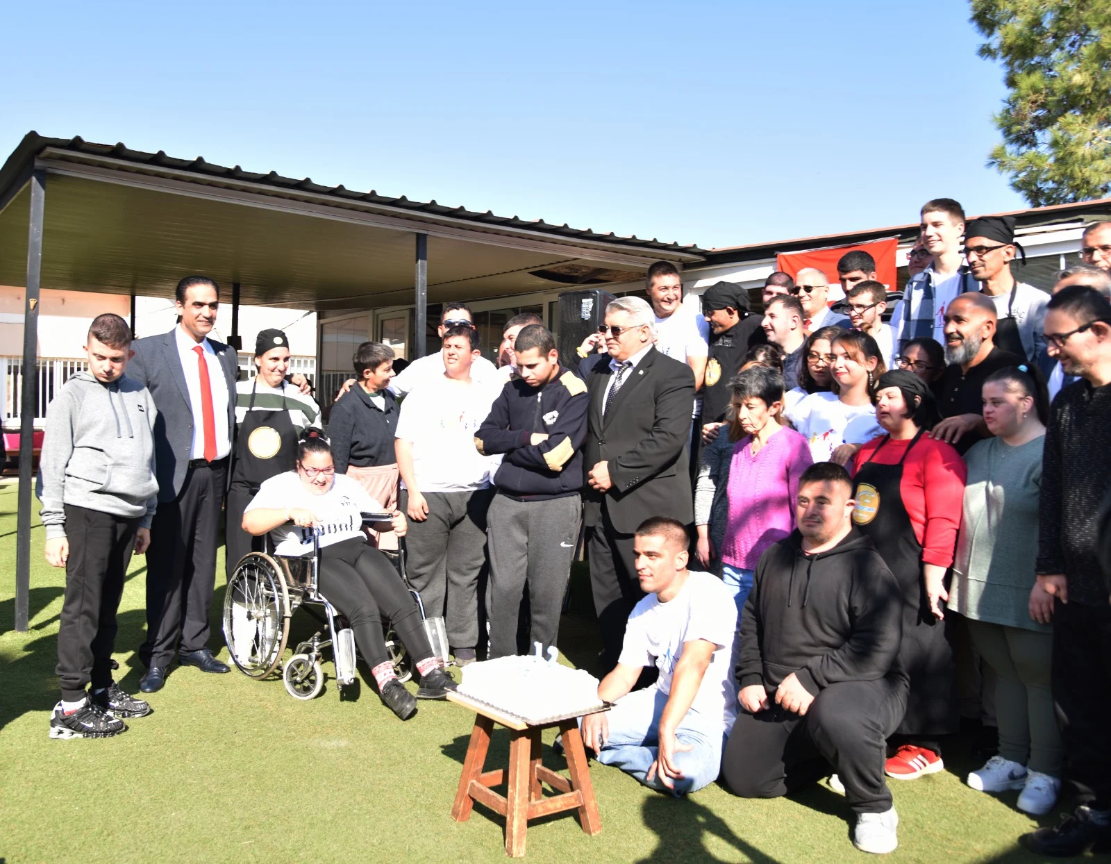 İrfan Nadir Rehabilitasyon Merkezi’nin etkinliğine katıldı